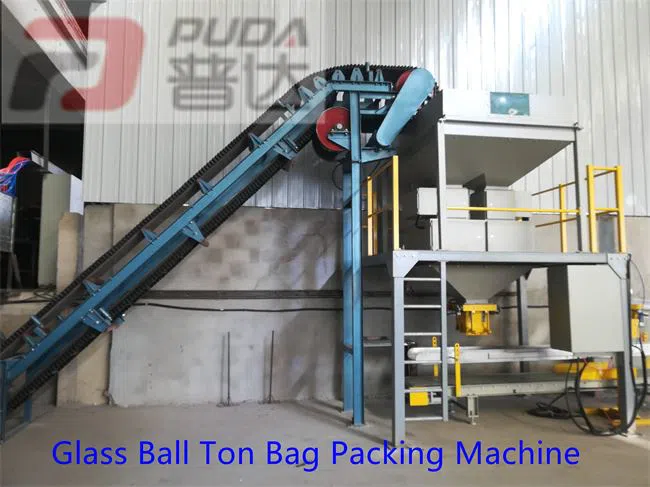 Glass ball ton bag packing machine (1)